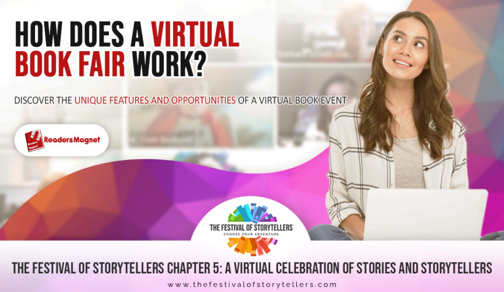 organizing a virtual book fair, like The Festival of Storytellers
