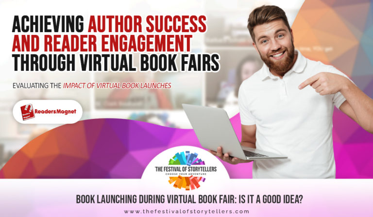 Book launching during virtual book fair, like TFOS
