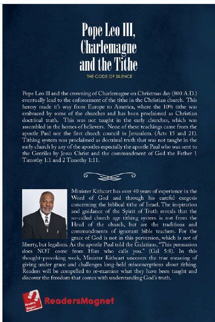 Pope Leo III, Charlemagne and the Tithe: The Code of Silence image