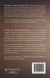 Back Cover of FIST FULL OF TEASPOONS: On Memories, Object Attachments, and the Life of My Mom