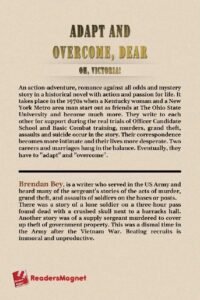 Adapt and Overcome, Dear