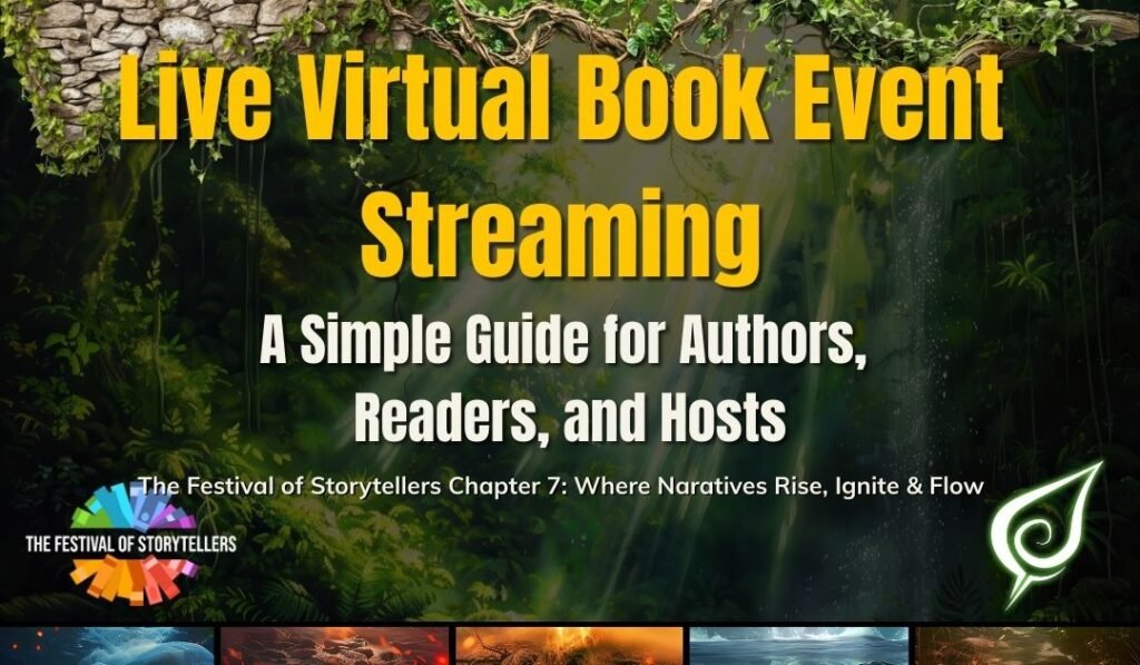 Live Virtual Book Event Streaming guide