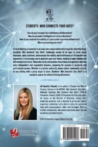 Back cover of STUDENTS: WHO CONNECTS YOUR DOTS?: A Complete Course on Critical Thinking