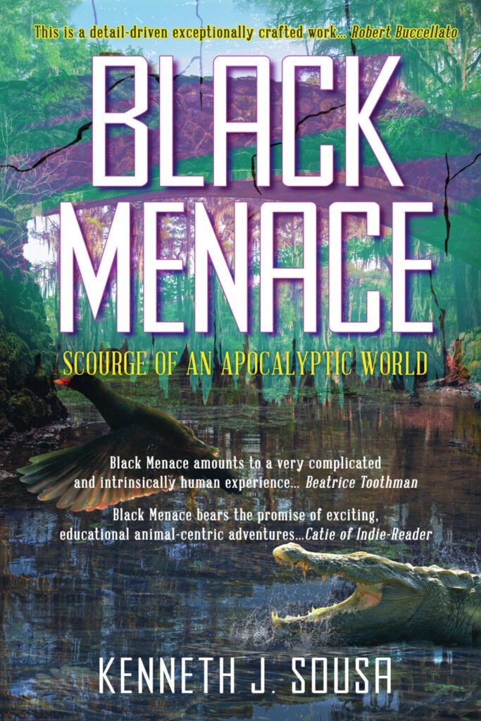 Front Cover of Black Menace: Scourge of an Apocalyptic World