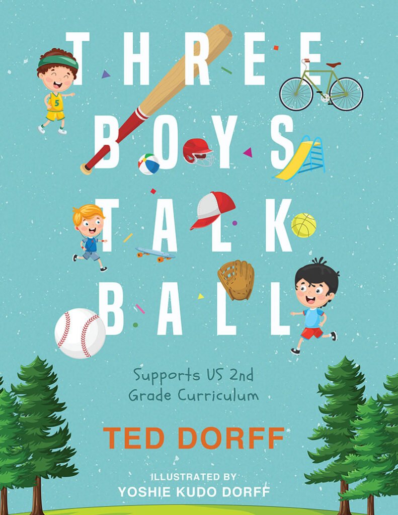 Front Cover of Three Boys Talk Ball