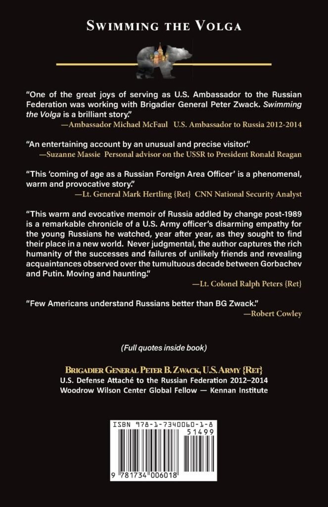 Swimming the Volga: A U.S. Army Officer's Experiences in Pre-Putin Russia